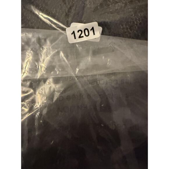 Y2K Poof Couture Sweater Womens M Black Mesh Sequin Whimsigoth Dark Romance - Picture 9 of 9